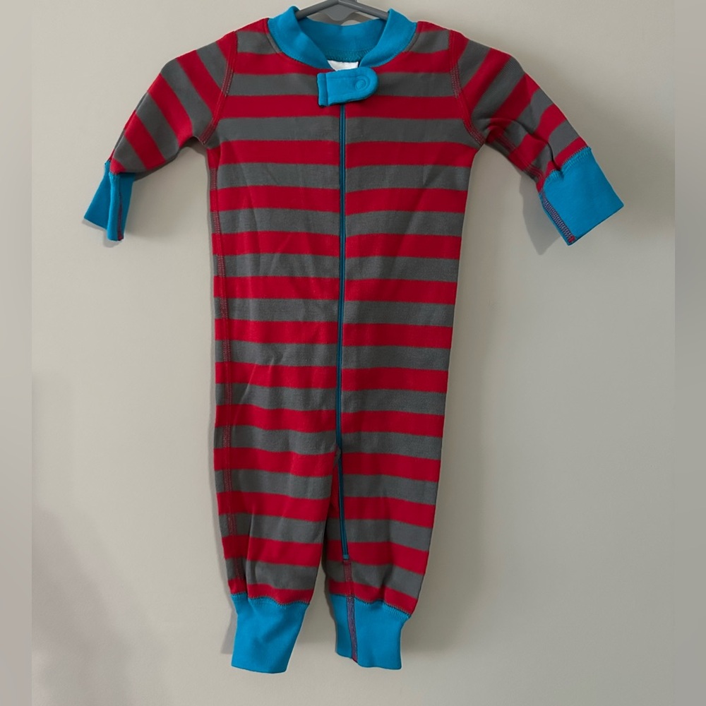 NWT - Hanna Andersson Striped Onesie Size: 0-6 Mos